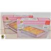 Image 1 : 2 PACKS OF ADJUSTING BAKING FRAMES