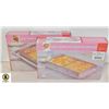 Image 1 : 2 PACKS OF ADJUSTING BAKING FRAMES