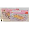 Image 1 : 2 PACKS OF ADJUSTING BAKING FRAMES