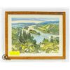Image 1 : VINTAGE MEREDITH EVANS LANDSCAPE PRINT