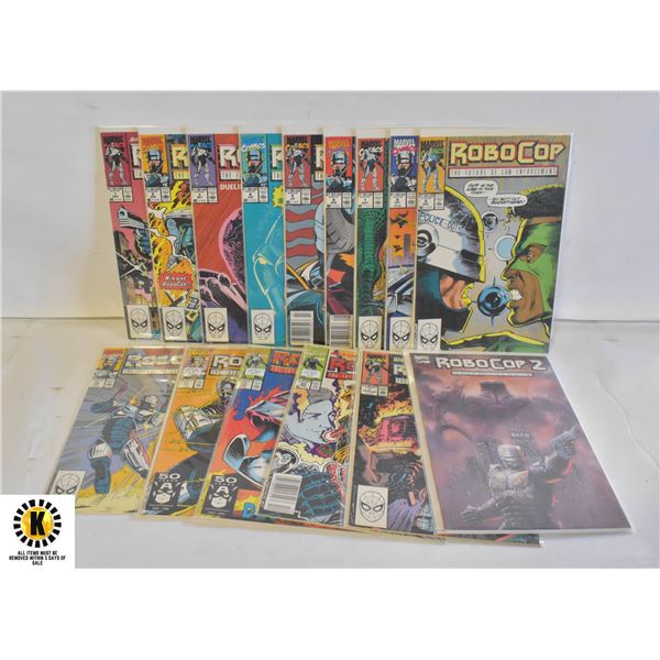 MARVEL ROBOCOP #1-22 COMIC LOT, MOVIE ADAPTATIONS
