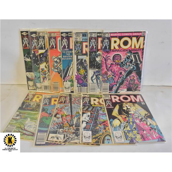 MARVEL ROM SPACEKNIGHT #8-39 COMIC LOT