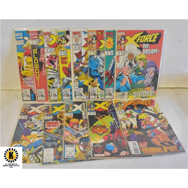 MARVEL X-FORCE #12-24 COMIC LOT