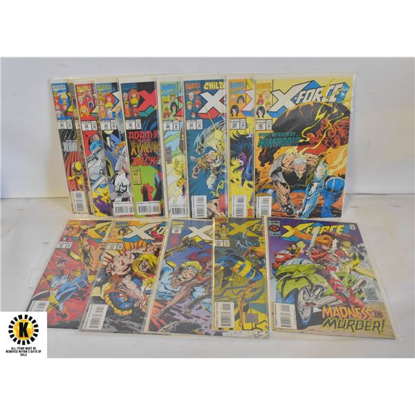 MARVEL X-FORCE #26-40 COMIC LOT