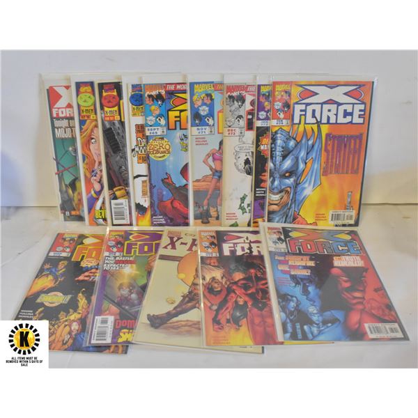 MARVEL X-FORCE #60-79 COMIC LOT