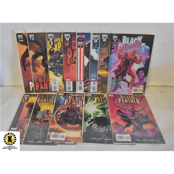 MARVEL BLACK PANTHER #1-21 COMIC LOT, 2005