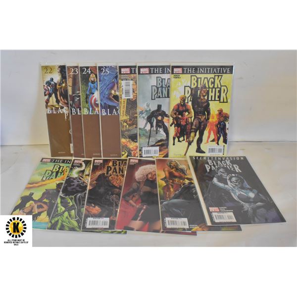MARVEL BLACK PANTHER #22-41 COMIC LOT, 2005