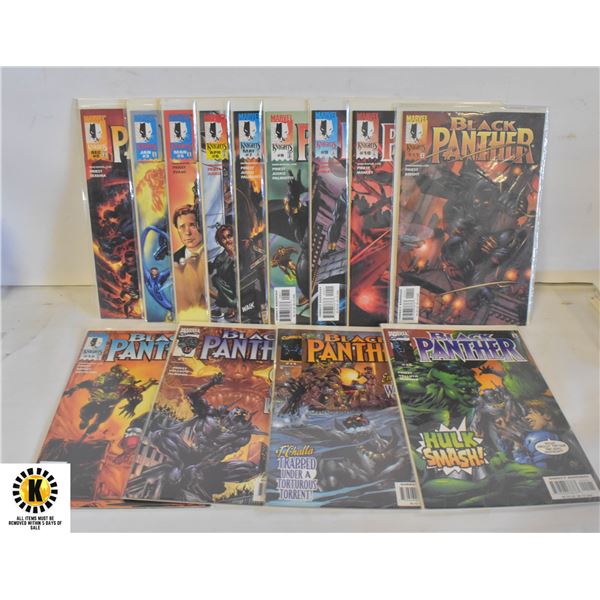 MARVEL BLACK PANTHER #2-15 COMIC LOT, 1998