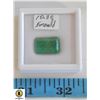 Image 1 : 10.20 CT EMERALD CUT SHAPED EMERALD COLOR