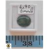 Image 1 : 6.90 CT OVAL SHAPED EMERALD COLOR ENHANCED