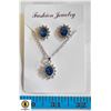 Image 1 : LADY DIANNA STYLE EARRINGS AND PENDANT