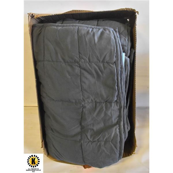 NEW UNPACKED 25LBS WEIGHTED BLANKET