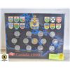 1999 CANADA COIN SET IN DISPLAY PACK-ESTATE