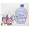 Image 1 : SOFT SOAP LAVENDER REFILL W/ 5 DISPENSER BOTTLES