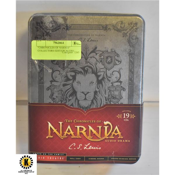 "CHRONICLES OF NARNIA" COLLECTORS EDITION AUDIO