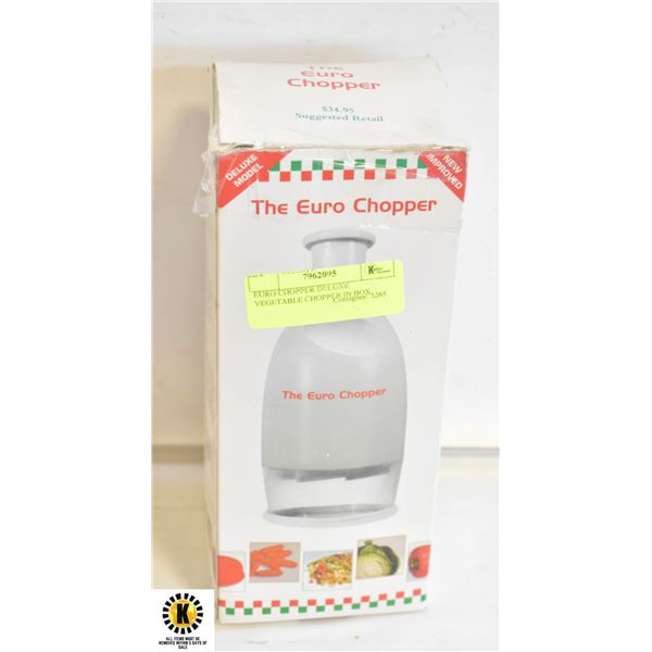 EURO CHOPPER DELUXE VEGETABLE CHOPPER IN BOX