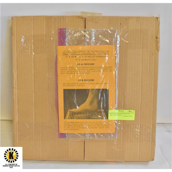 FOOT MASSAGE REFLEXOLOGY MAT- NEW IN BOX