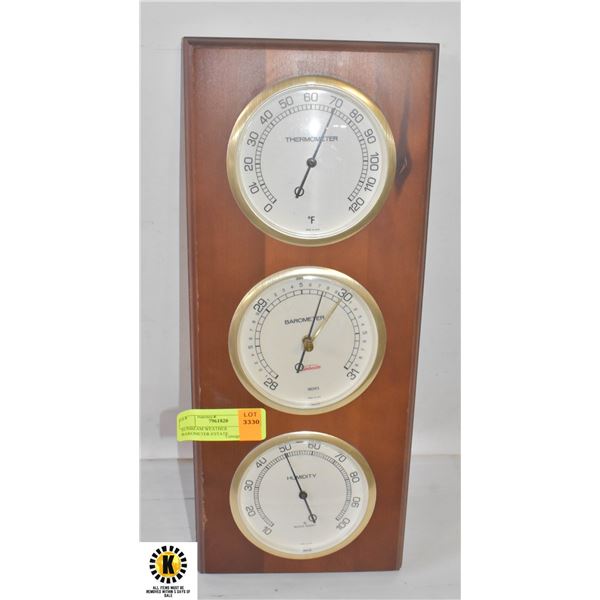 SUNBEAM WEATHER BAROMETER-ESTATE