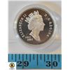 Image 2 : 2002 CANADA SILVER PROOF DOLLAR IN CASE