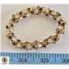 Image 1 : VINTAGE  GLAMOUR STONES BRACELET