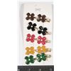 NEW ALLIGATOR FLOWER HAIRCLIPS