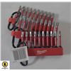 3 PACK OF MILWAUKEE SCREWDRIVER BITS