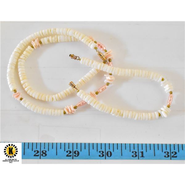 SURFER NECKLACE & BRACELET SET