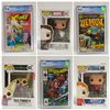 Image 1 : FEATURED GRADED COMICS AND FUNKO POPS