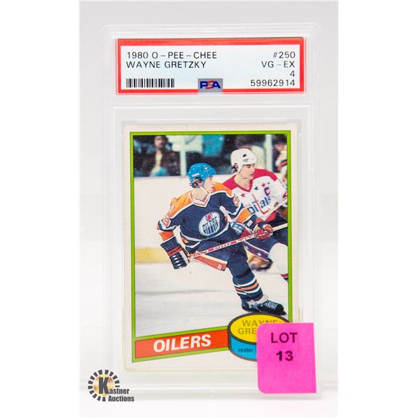 WAYNE GRETZKY OPC PSA 4 (1980)