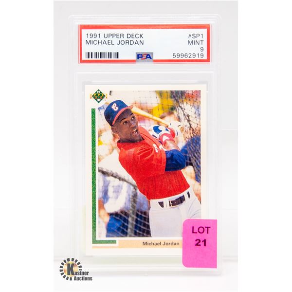 MICHAEL JORDAN UD BASEBALL