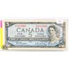 Image 1 : 1954 BANK OF CANADA $5 DOLLAR NOTE, CIRCULATED