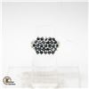 BZ601-5 SILVER SAPPHIRE 1.7CT RING SIZE 7