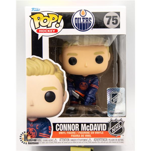 NEW FUNKO POP HOCKEY CONNOR MCDAVID VINYL FIGURE