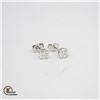 Image 1 : 2.04 CT MOISSANITE EARRINGS STAMPED 925