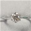 Image 1 : BZ1341-14 14K DIAMOND (1.02CT,I3,H) RING