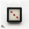 3 GENUINE NATURAL RUBY GEMSTONES