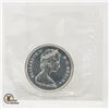 Image 2 : 1967 SILVER CANADA BOBCAT 25 CENT COIN UNCIRCULATE