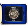 Image 1 : 1972 CANADIAN NICKEL DOLLAR CASED COIN