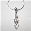 Image 1 : BZ1341-36 SILVER 16" NECKLACE