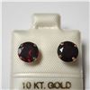 Image 1 : BZ1341-22 10K GARNET EARRINGS