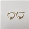 Image 1 : BZ1341-18 14K MINI HOOP 0.4G EARRINGS