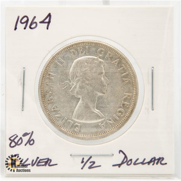 1964 SILVER HALF DOLLAR