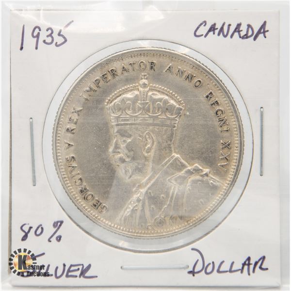 1935 CANADA SILVER DOLLAR