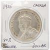 Image 1 : 1935 CANADA SILVER DOLLAR