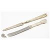 .925 BIRKS STERLING BUTTER KNIFE AND LETTER