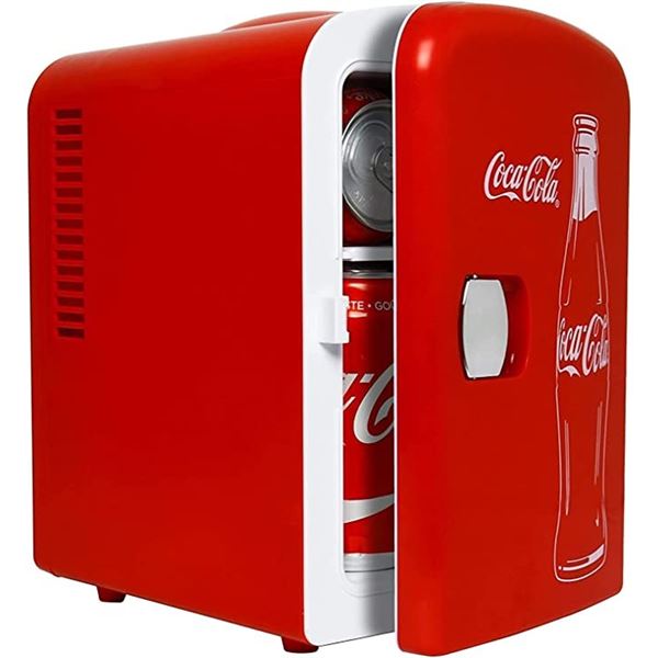 NEW COCA-COLA CLASSIC THERMOELECTRIC COOLER KWC4