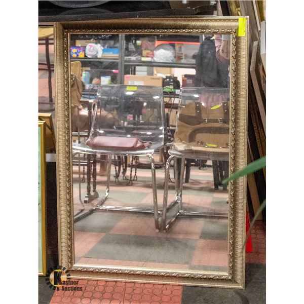 GOLD TONE MIRROR 29  X 39 