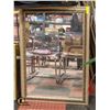 Image 1 : GOLD TONE MIRROR 29" X 39"