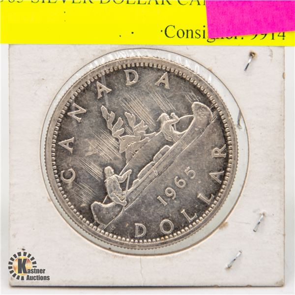 1965 SILVER DOLLAR CANADA