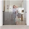 NEW EASYBABY GREY RETRACTABLE GATE